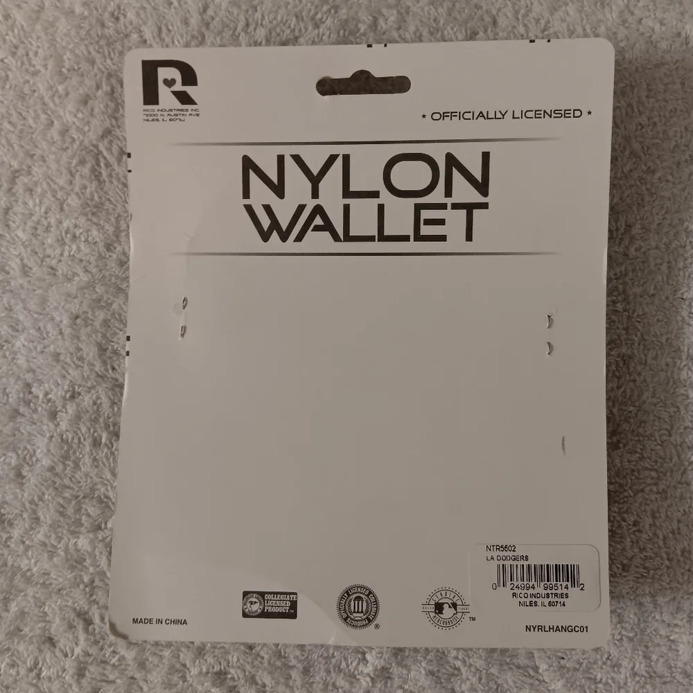 Dodgers Nylon Wallet